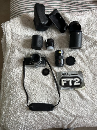 Nikkormat ft2 and lenses - ft2, etc