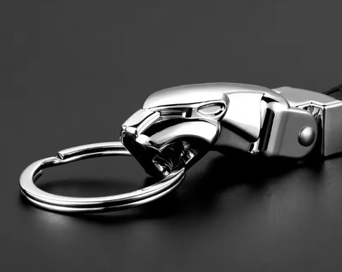Keychain jaguar steel with - keychain,