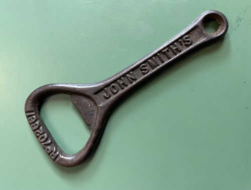 Antique bottle opener john - opener,