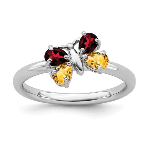Sterling silver stackable - silver,