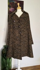 Miss Sixty   diamond vintage 90s wool Rare womens coat size XL