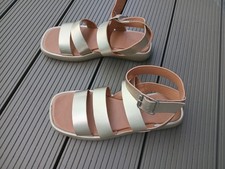 Marks&Spencer Ladies gold metallic Sandals. size 6