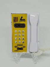 Old Vintage House Telephone Cigarette Lighter Butane Gas Good Working Order