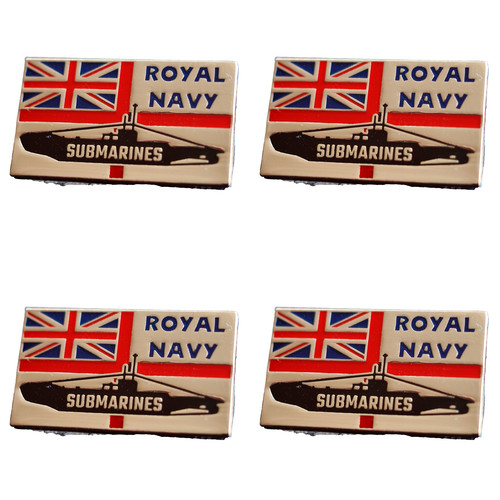 4pcs royal navy submarines - 4pcs,