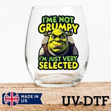 Shrek Cartoon 8pcs UV DTF