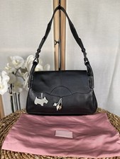 Radley black leather hobo bag