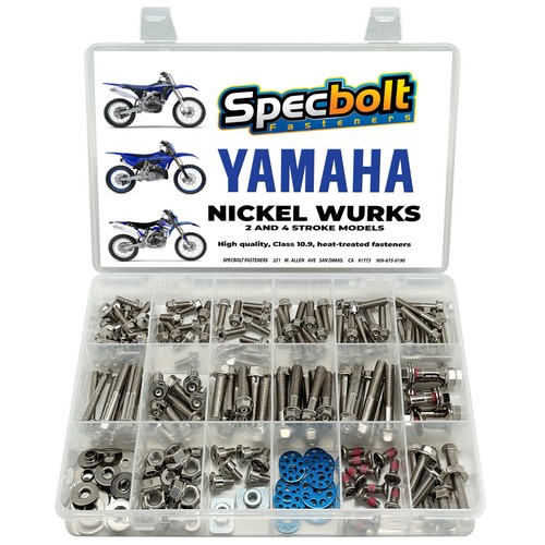 Yamaha nickel wurks bolt kit - yamaha,