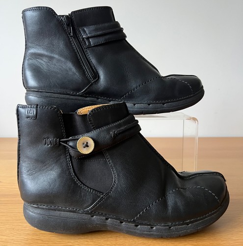 Clarks unstructured black - unstructured,