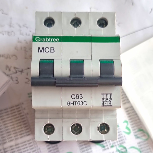 Crabtree 6ht63c mcb pole - mcb,
