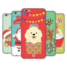 HEAD CASE DESIGNS JOLLY CHRISTMAS TOONS SOFT GEL CASE FOR OPPO PHONES