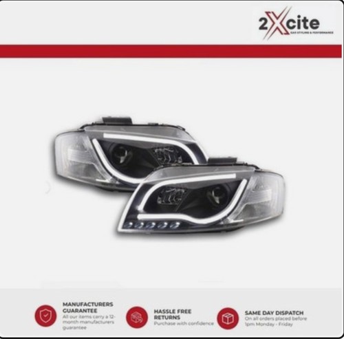 Headlights for audi 08 - for, 03-08