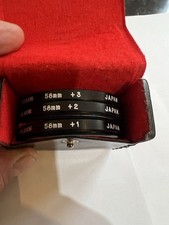 Soligor 58mm Lenses in case