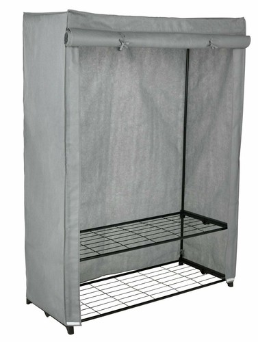 Home covered double wardrobe - double,