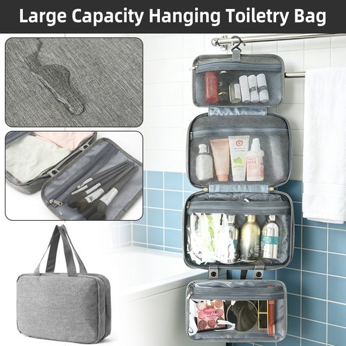 Large hanging travel toiletry - travel,