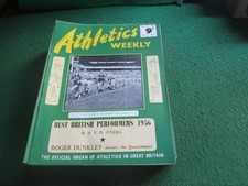 Athletics Weekly 1957 Full year  MAGAZINES
