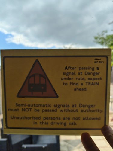 Signal passed danger - signal,