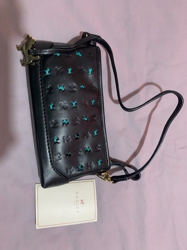 Radley green and black handbag - radley,