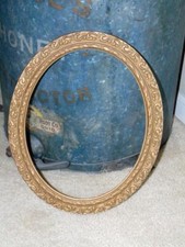 Gorgeous Antique Oval Gesso