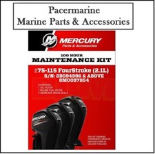 Mariner Outboard Engine 100 hour Service Kit 75hp-115hp  EFI 4-Stroke