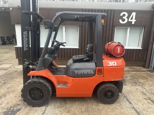 Toyota ton forklift duplex - 3,