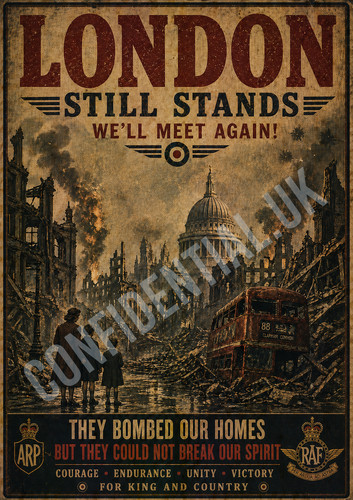 London blitz east end - london,