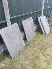 5 Large Slate Slabs Measurement In Photo's.