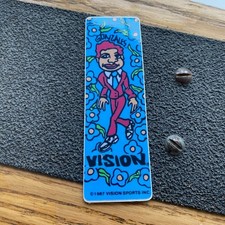 Vision Mark Gonzales Gonz & Roses Skateboard Sticker - 1980s