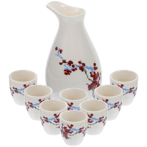 Set ceramic rice wine pot - ceramic,