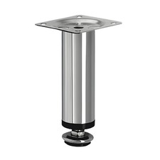 FURNITURE FEET METAL CHROME