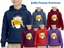JEFFY PUPPET HOODIE PULLOVER youtuber  WOMEN MEN KIDS UNISEX funny gift