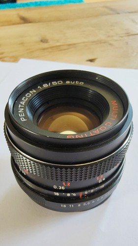 Pentacon auto 50mm - auto, 1.8