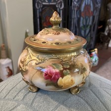 ANTIQUE ROYAL WORCESTER HADLEY