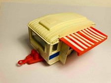 Corgi Toys #490 Touring Caravan - Original Vintage (ref15)