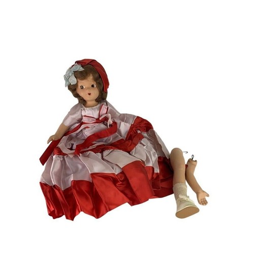 Vintage doll salvage condition - doll,