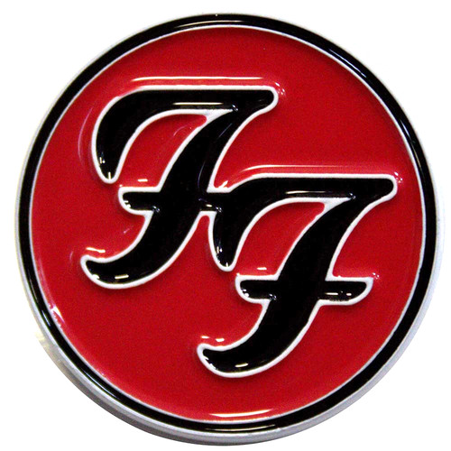 Foo fighters metall pin - foo, #
