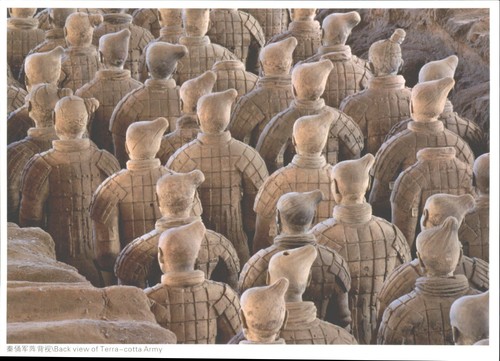 Terracotta army back - army,