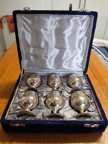Set vintage silver - set,