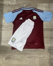 Aston Villa FC Kids Home Football Shirt 2019-2020 Size 140cm 10 Years Boys Kids