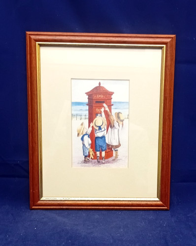 Whittaker art print mounted - art,