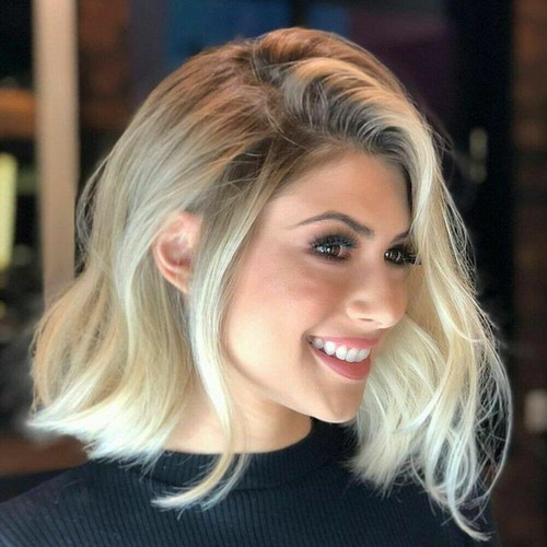Women ladies bob wavy hair - ladies,