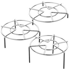 Set of 3 Stainless Steel