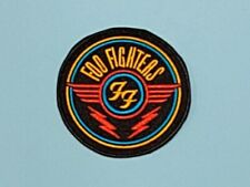 Rock Music Sew / Iron On Embroidered Patch:- Foo Fighters (d)