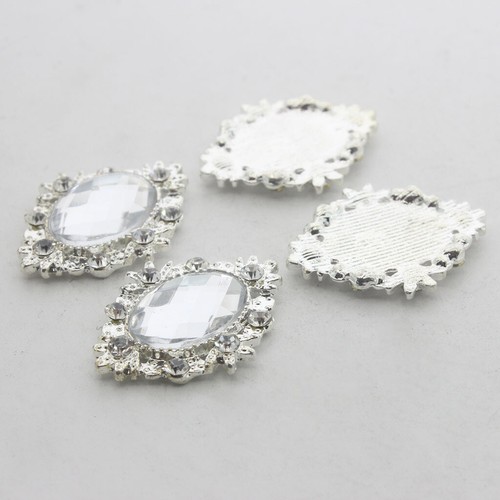 10pcs oval rhinestone - oval,