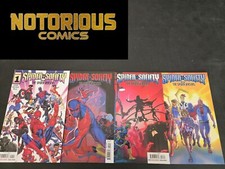 Spider Society 1-4 Complete Comic Lot Run Set Marvel Collection