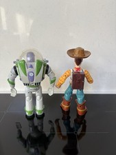 Buzz And Woody Original Toys, Great Condition, But Do Not Talk. 25 Cm High.