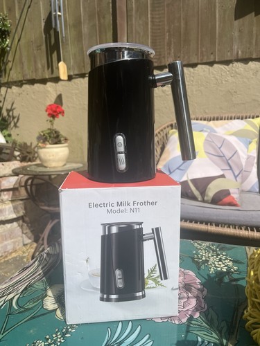 Electric milk frother black - milk,
