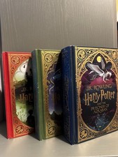 Mina Lima Harry Potter Books 1-3 Interactive Editions Hardback Collectors