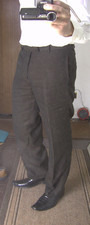 W 34 L 30 LINEN Chocolate