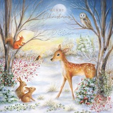 Cute Deer and Woodland Animals