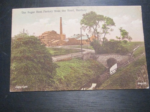 Postcard bardney the sugar - bardney,